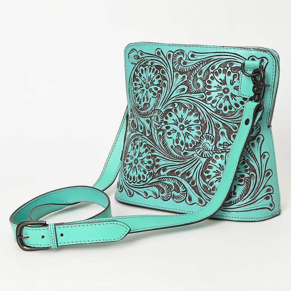 LC-ADBGZ763B Crossbody Genuine Western Leather Women Bag: ADBGZ763B