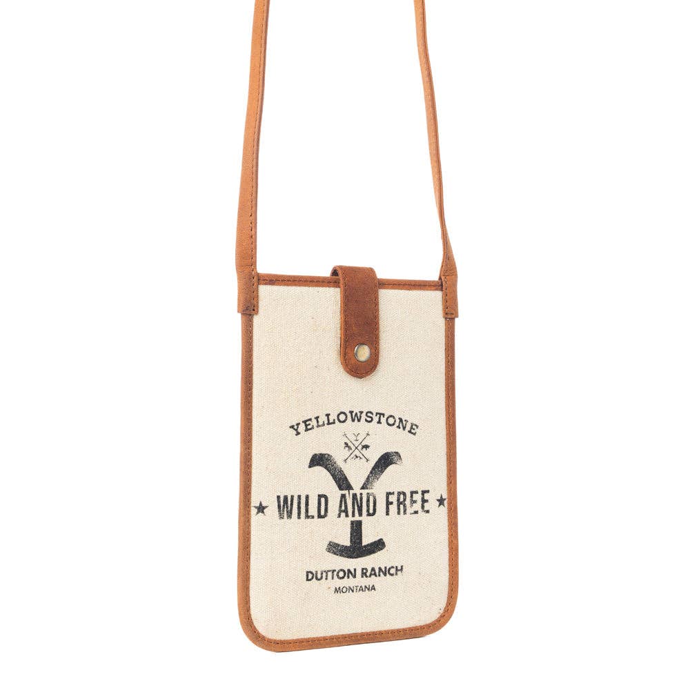 Yellowstone Lariathe Ivory Cell Phone Holder: Ivory