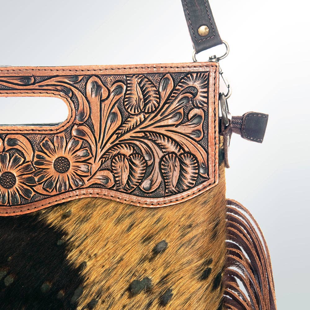 ADBGS146 Crossbody Genuine Western Leather Women Bag Jane: ADBGS146TRQ