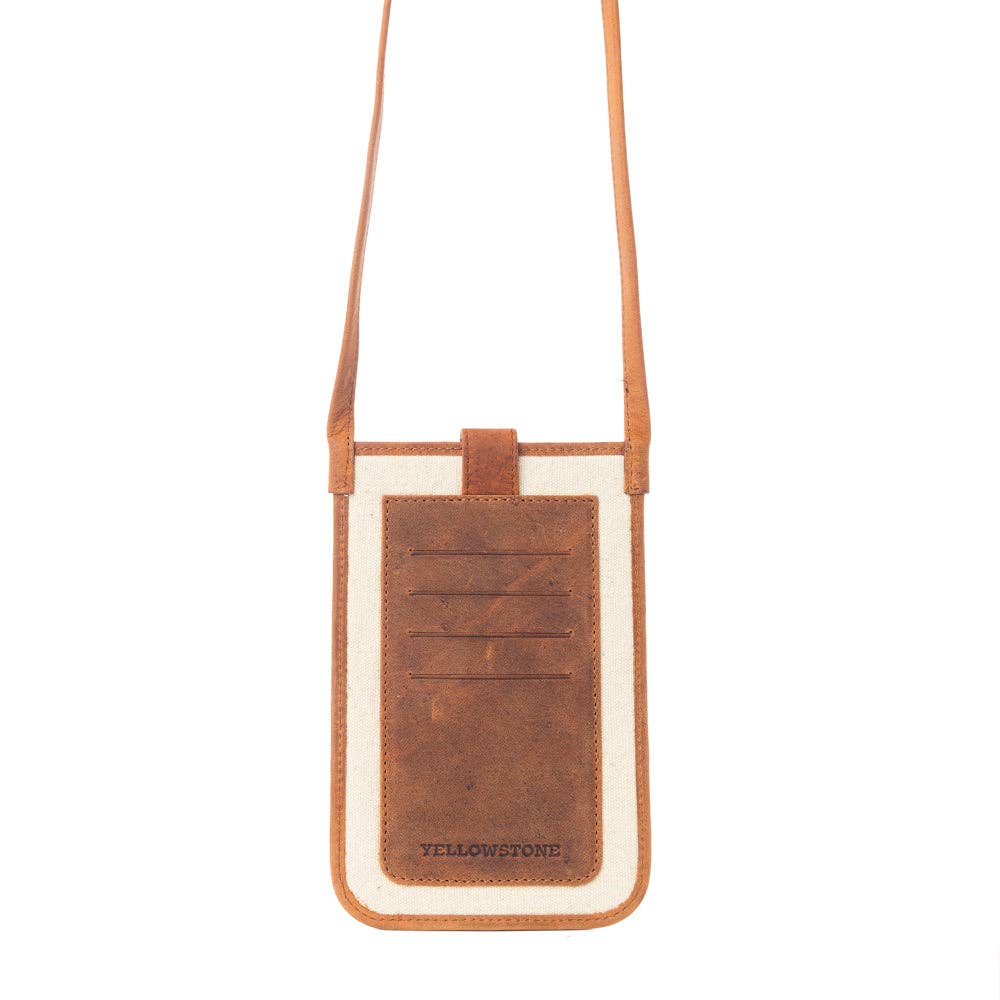 Yellowstone Lariathe Ivory Cell Phone Holder: Ivory