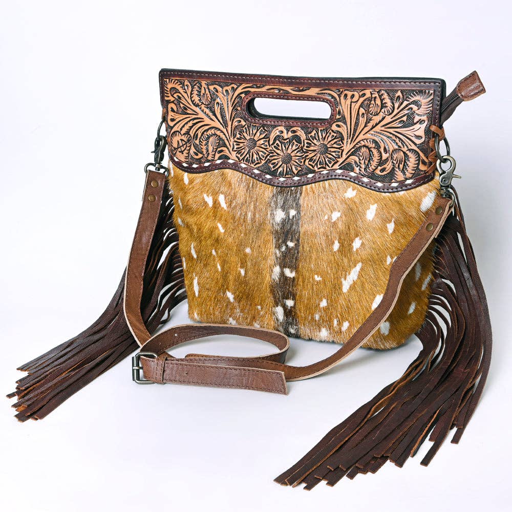 ADBGS146 Crossbody Genuine Western Leather Women Bag Jane: ADBGS146TRQ