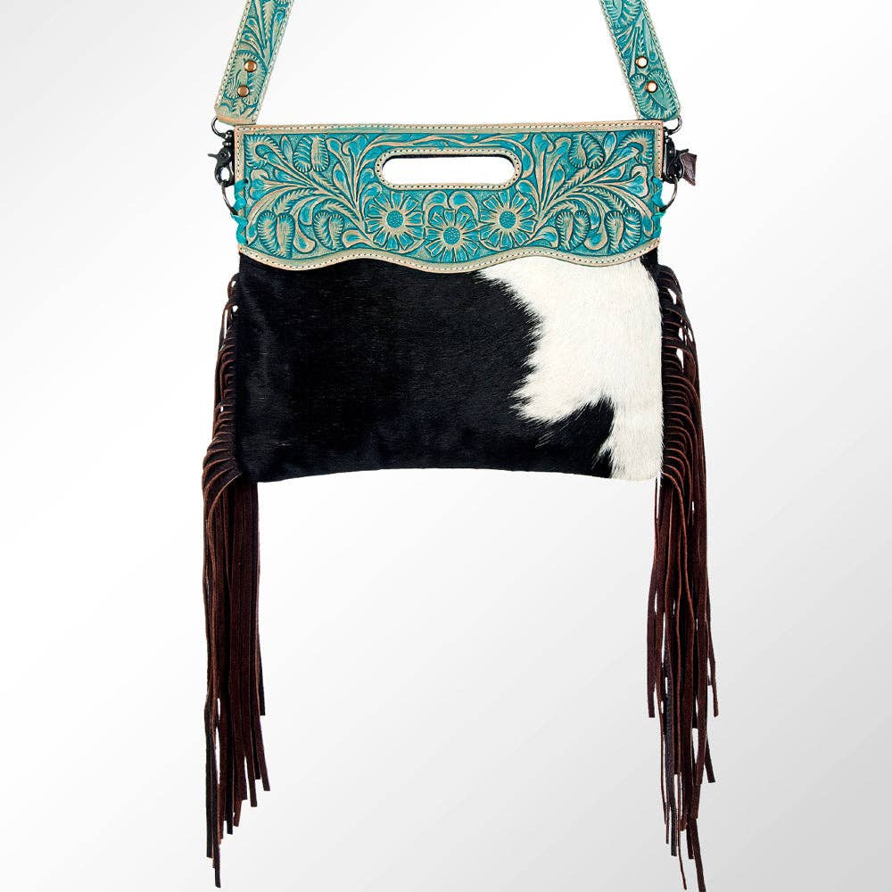 ADBGS146 Crossbody Genuine Western Leather Women Bag Jane: ADBGS146TRQ