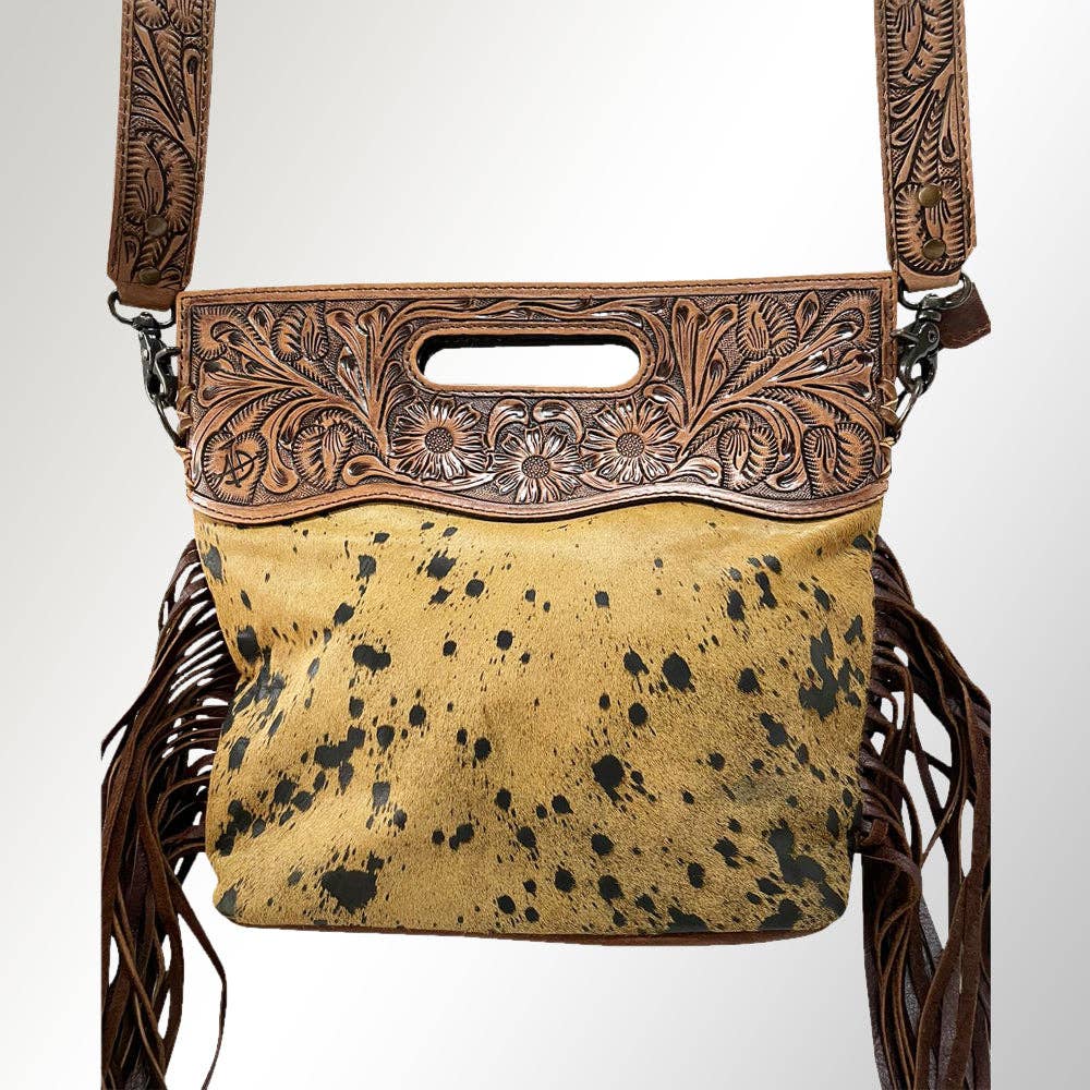 ADBGS146 Crossbody Genuine Western Leather Women Bag Jane: ADBGS146TRQ