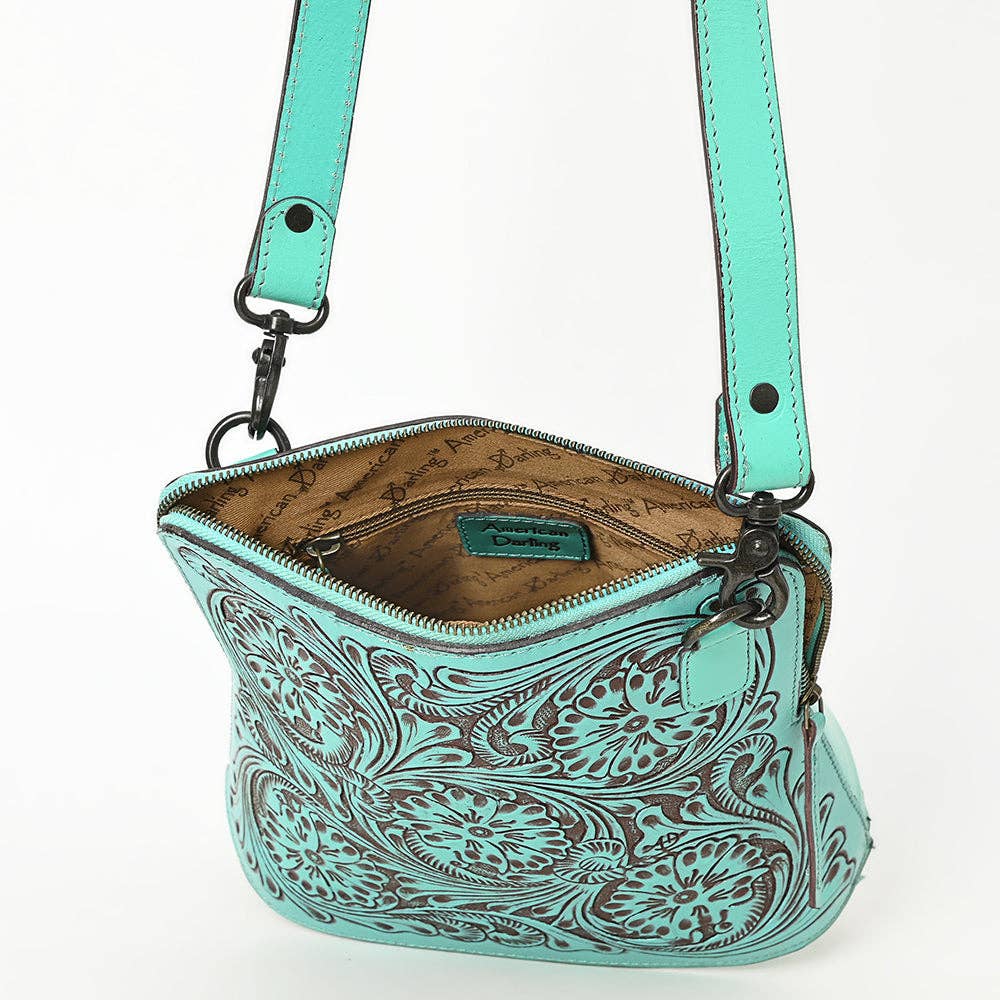 LC-ADBGZ763B Crossbody Genuine Western Leather Women Bag: ADBGZ763B